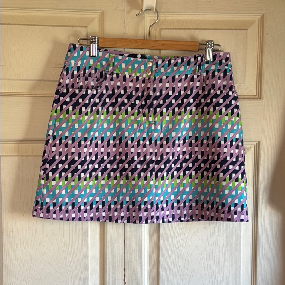 Slazenger Colorful Geometric Women's Skort